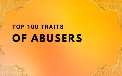 Top 100 traits of abusers